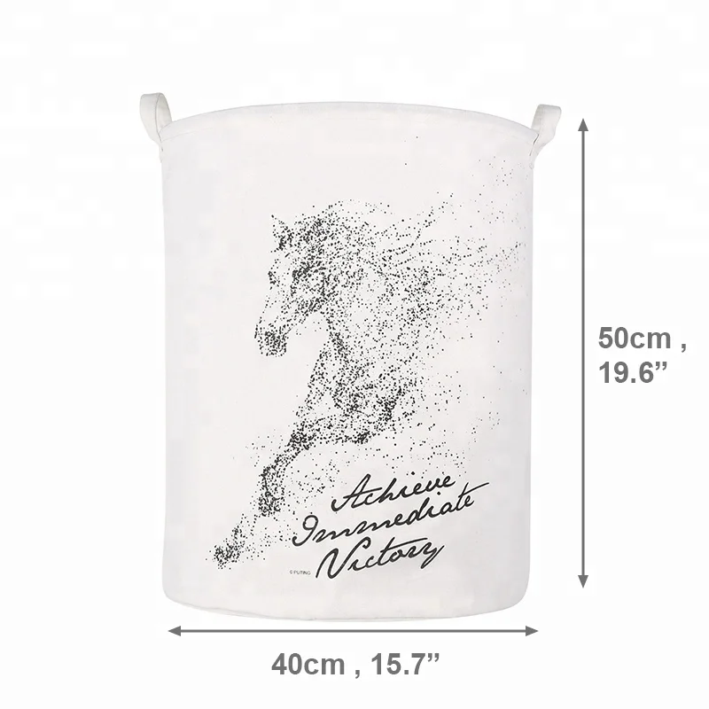 
Linen Fabric Folding Household Laundry Toy Sundries Sorting Storage Box 