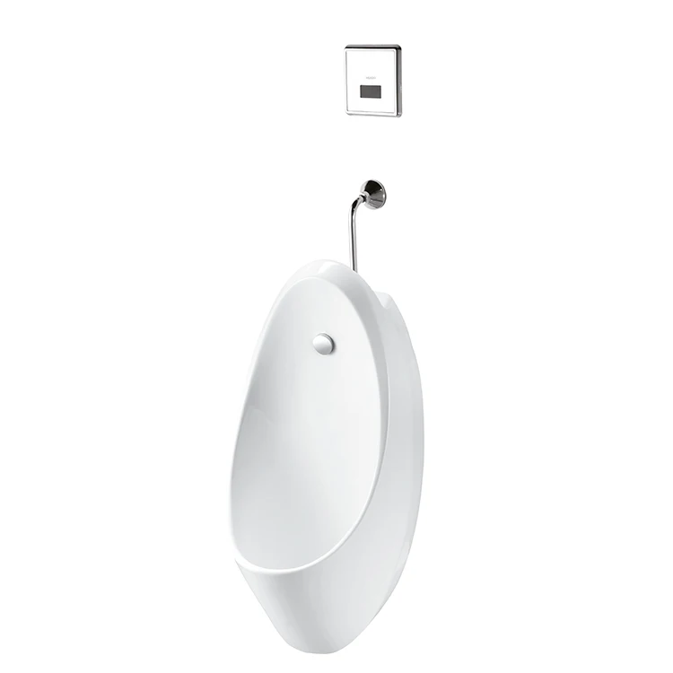 HUIDA Modern bathroom design white glazed wc wall mounted urinal for sale