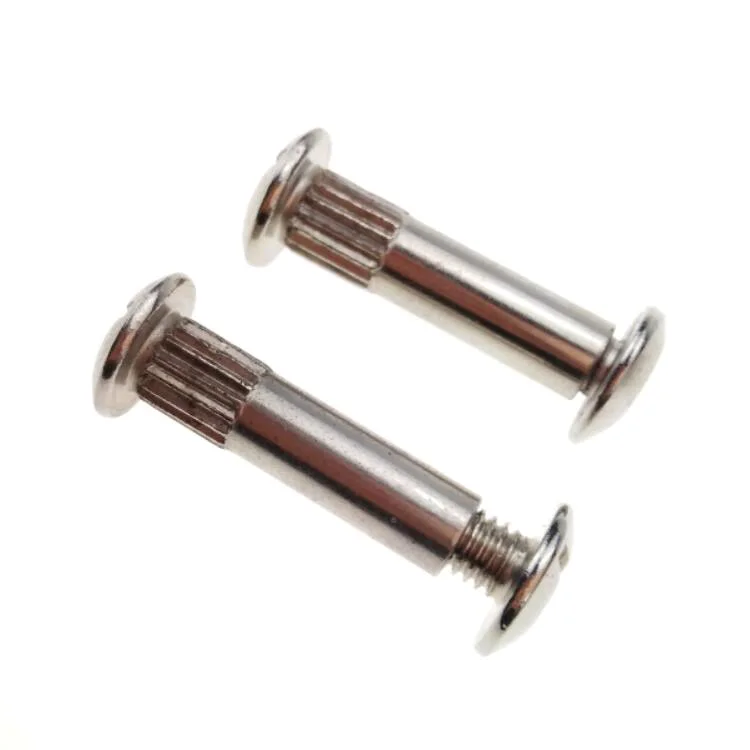 
Slot Truss Head Binding Post Screws Male Female Threads M5 Steel Chicargo Fastener Screws 