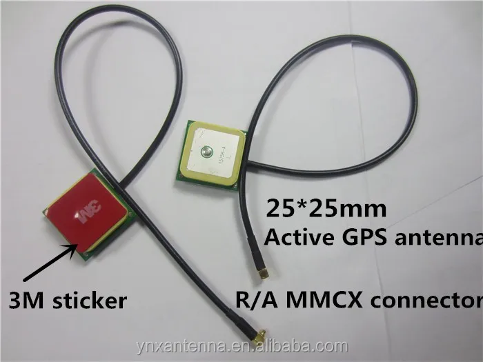 internal active gps patch antenna with MMCX connector 01