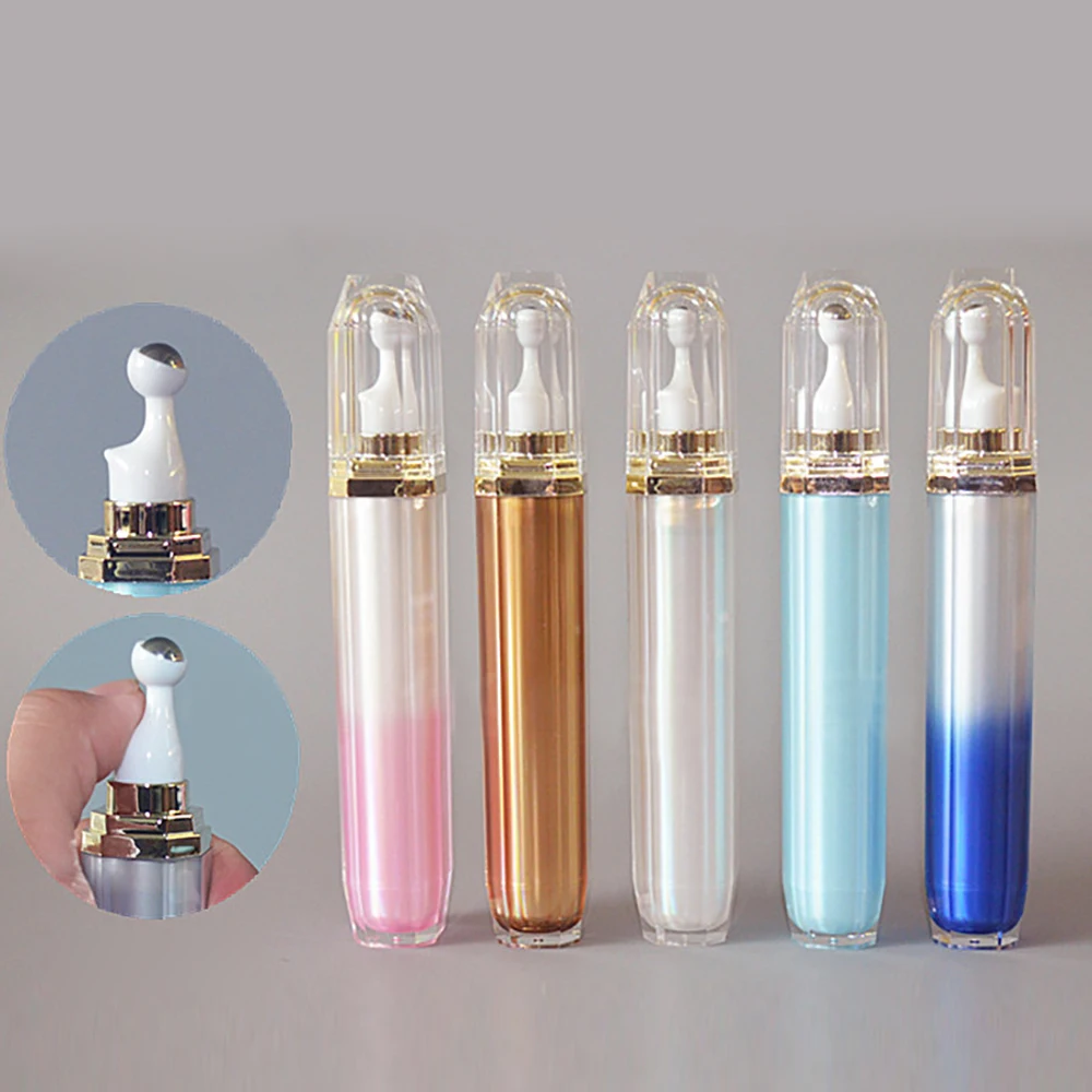 Supply Eye Cream 15 ML 20ml Roll On Bottle, Essential Airless Bottle For Skin Care Packaging, Luxury Airless Eye Cream Packaging