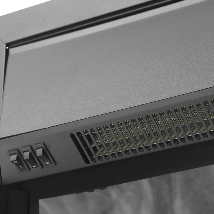 Electric indoor heaters lowes manual control artificial fireplace flames