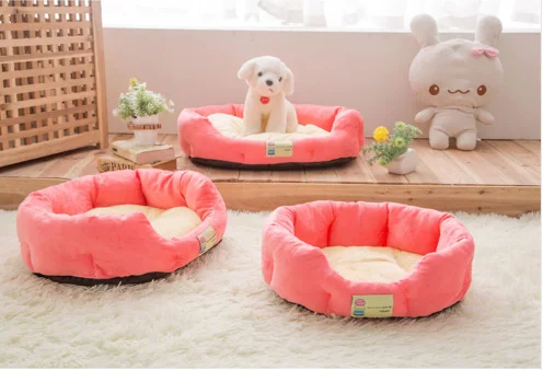 
Hot Sales! Dog Boom Fruit Color Pet Cat Dog Bed Promotion 7 Colors Kennel Macarons Wowo Kennel Cat Litter Pet Nest Top Quality 
