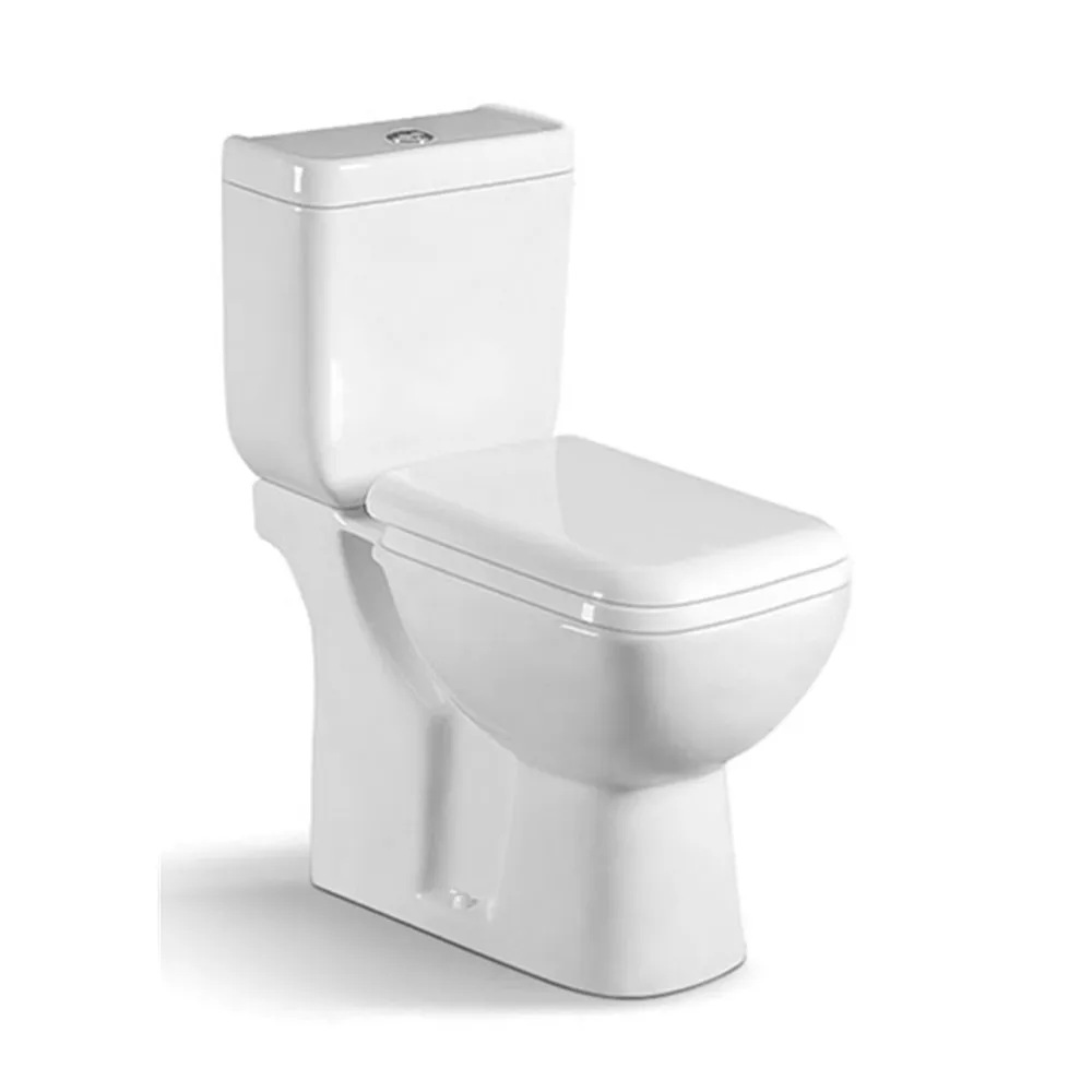 
China Manufacturer Luxury Sanitary Ware Ceramic Wc Toilet Square Shape Toilet 