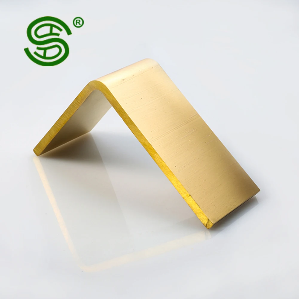 Новый дизайн OEM пользовательский L-образный латунный медный плоский стержень набор инструментов