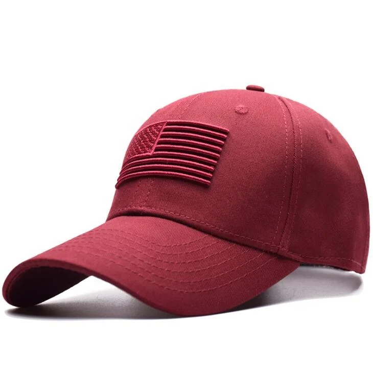 
2019 Aliexpress Amazon ultra popular USA Flag Baseball Cap High quality Men Women Outdoor Casual Sun Golf Hat 