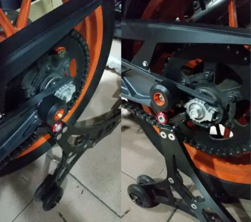 Factory price manufacturer top best quality cnc sliders motorcycles protector for KTM