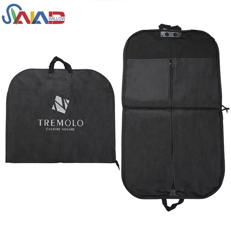 Factory sales customized luxury non woven suit garment bag