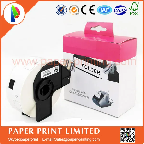 Address label Compatible DK-1201 DK-11201 DK-201 DK11201 DK1201 Thermal Labels With permanent Cartridge Frame