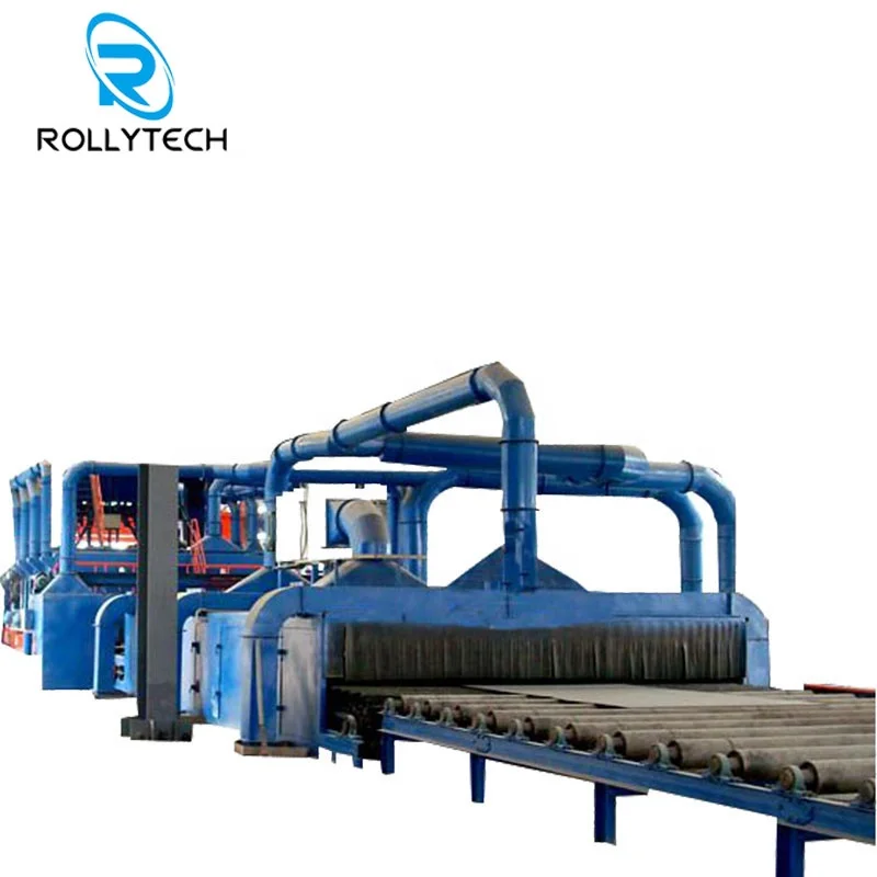 
Automatic steel plate shot blasting machine 