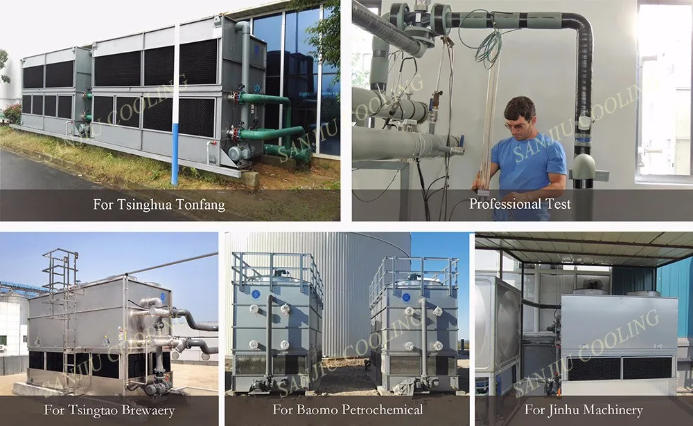 15 Ton Superdyma Closed Circuit Counter Flow GTM-3 Mini Machine For Air Conditioning System