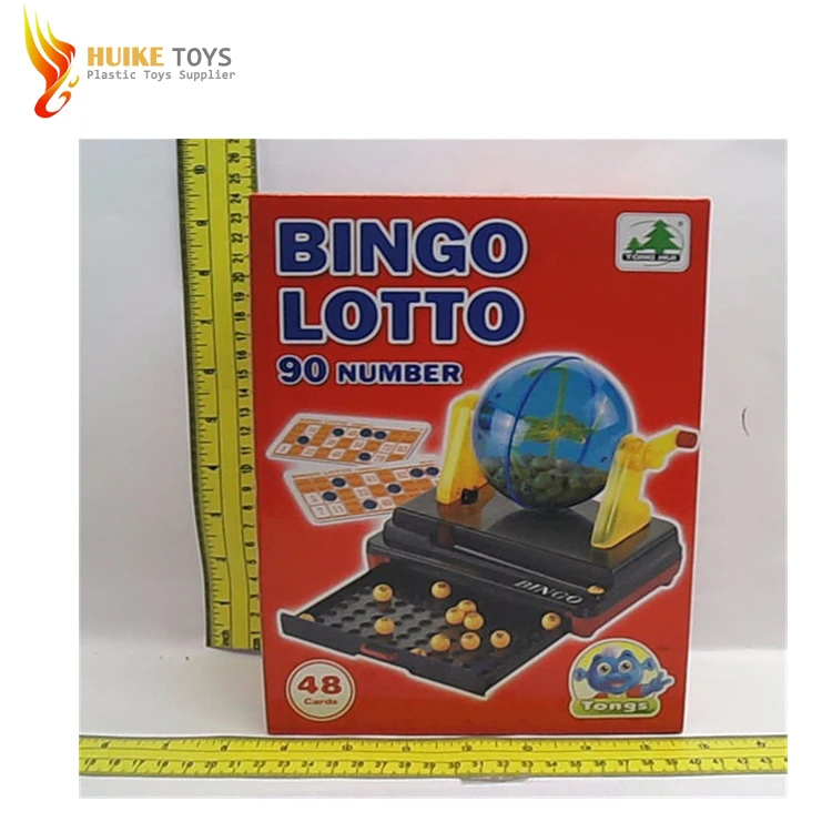 Популярный пластиковый игровой автомат для бинго, игрушки для бинго, лото