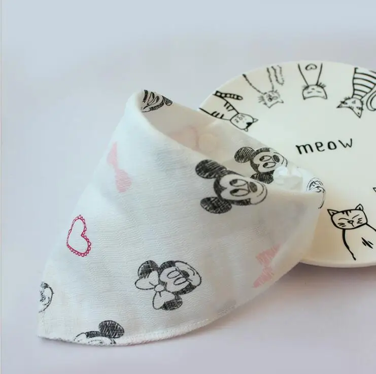 ready to ship factory hotsale cheap price wholesale baby bandana organic cotton bibs
