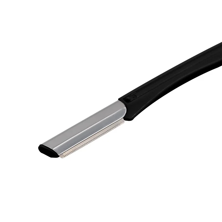 Eyebrow hair removal facial ladies razor eyebrow shaping knife beauty tools abs harder material handle eyebrow trimmer