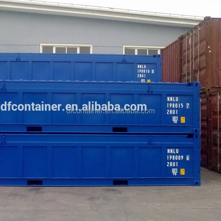 20' половинной высоты контейнер с открытым верхом морских перевозок блок кгс сертификат специального назначения