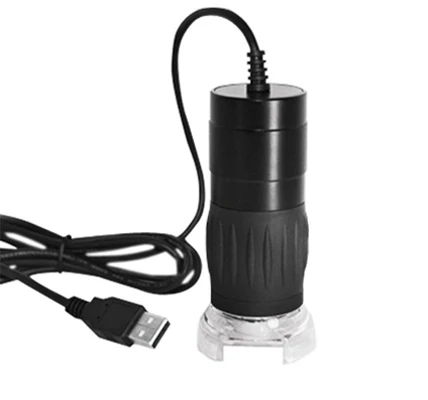 2.0mp 600X 8LED ring light patent design RoHS proved portable USB digital microscope