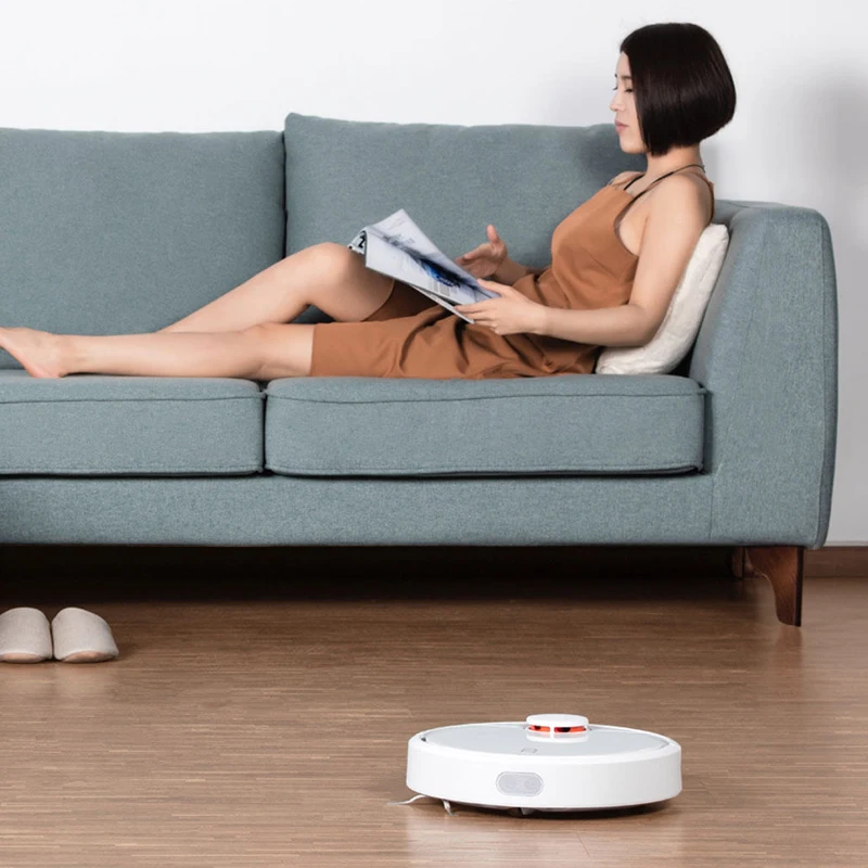 Новейший Робот-Пылесос Xiaomi Smart Home 2D с навигацией и памятью Mi