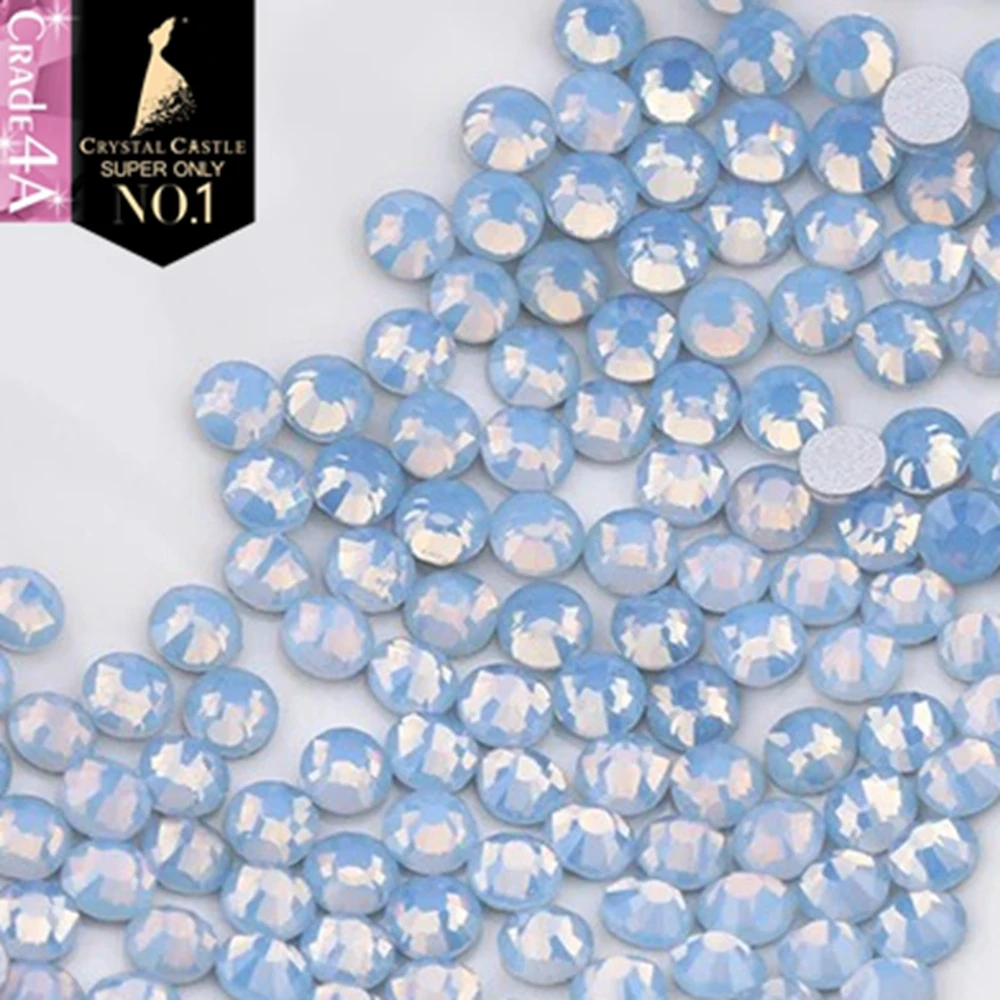 
4A Crafts Rhinestones Opal Color Non Hot fix Crystal Stones Nail Strass Flatback Rhinestones For Nail 
