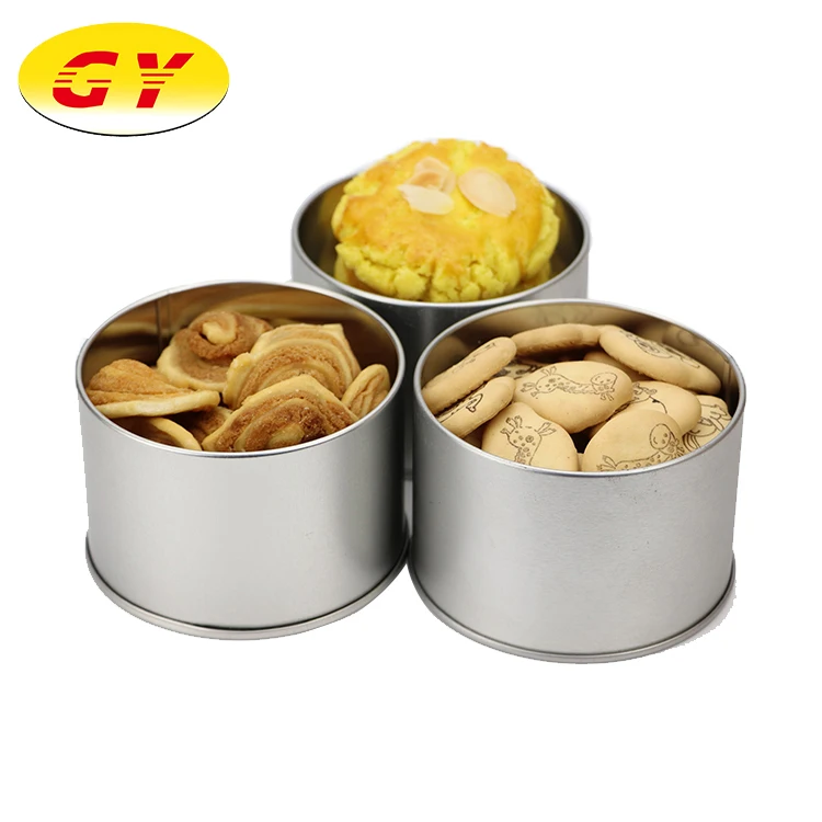 High quality food grade cookie gift wrap tin box
