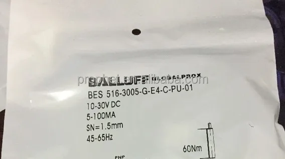 BALLUFF Proximity switch sensor BES 516-3005-G-E4-C-PU-01