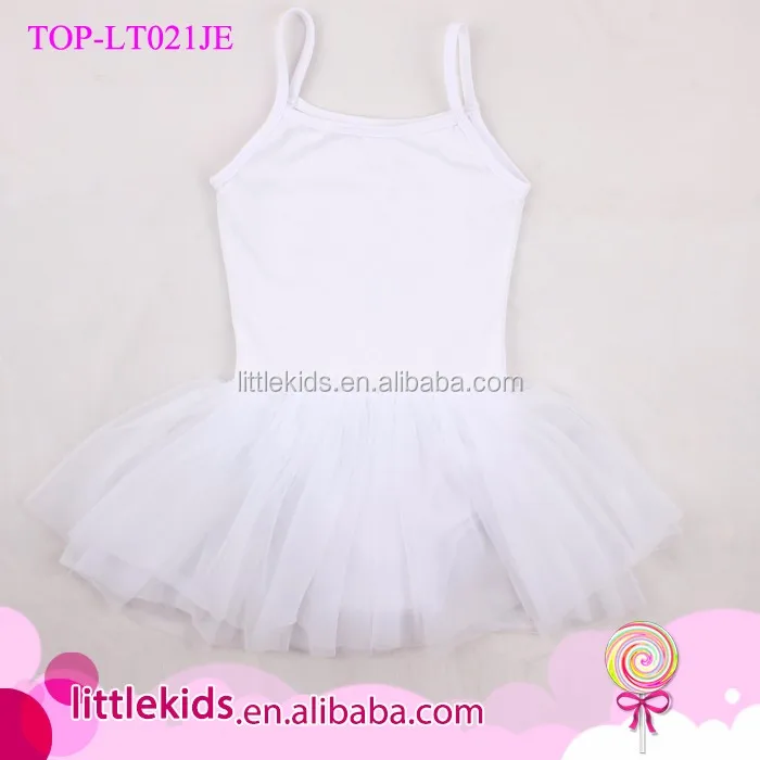 Girls Spandex / Cotton Camisole Chiffon Skirt Leotard Kids Ballet Dress Princess Baby Tutu Leotard