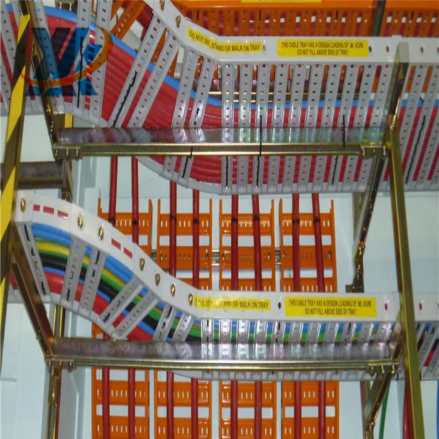Overhead HDG Metal Ladder Type Cable Tray