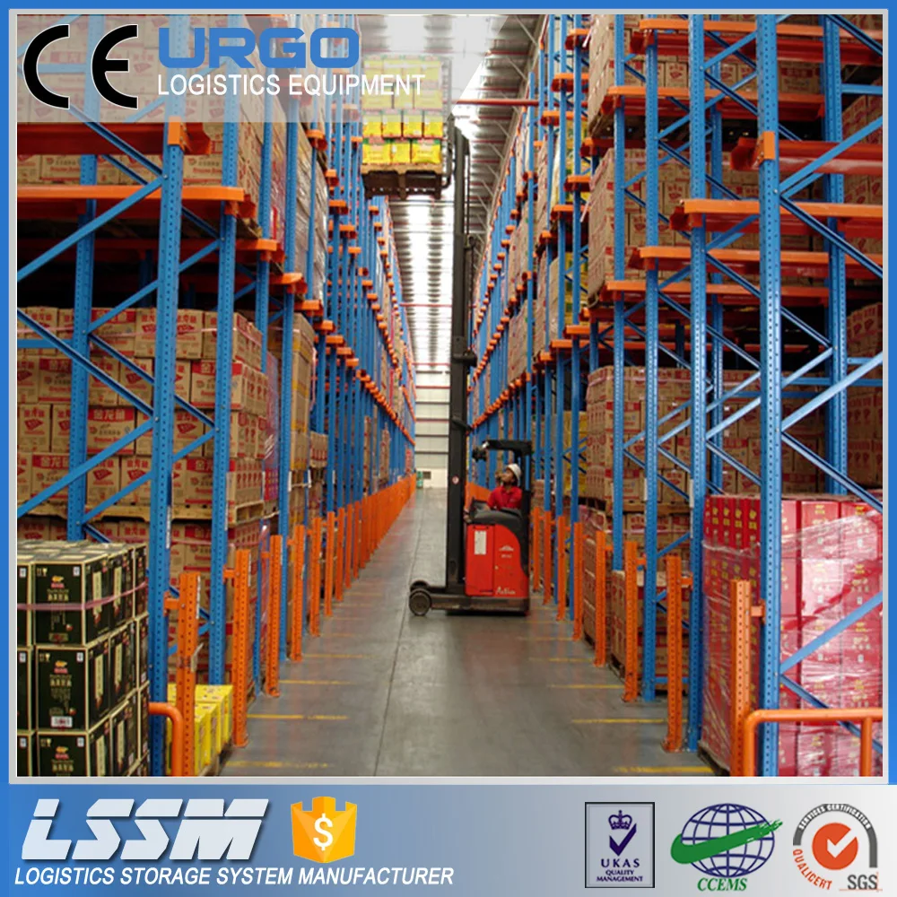 Экономия места на складе, тяжелый привод в системе поддонов