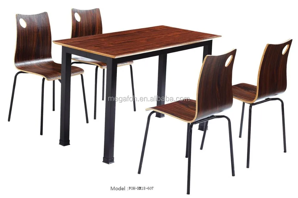 China manufacture custom 2,4,6,8,12 seater table school cafeteria furniture