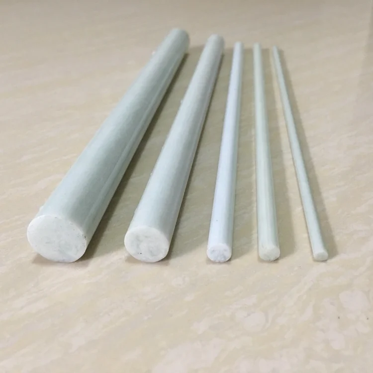 
High strength flexible fiberglass round solid rods 