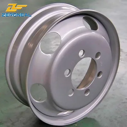 19.5X6.75  steel wheel for truck bus trailer