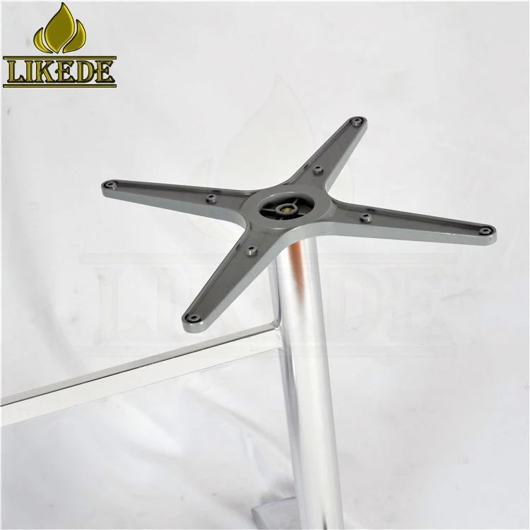 Low price office table frame aluminum dining folding table frame on sale