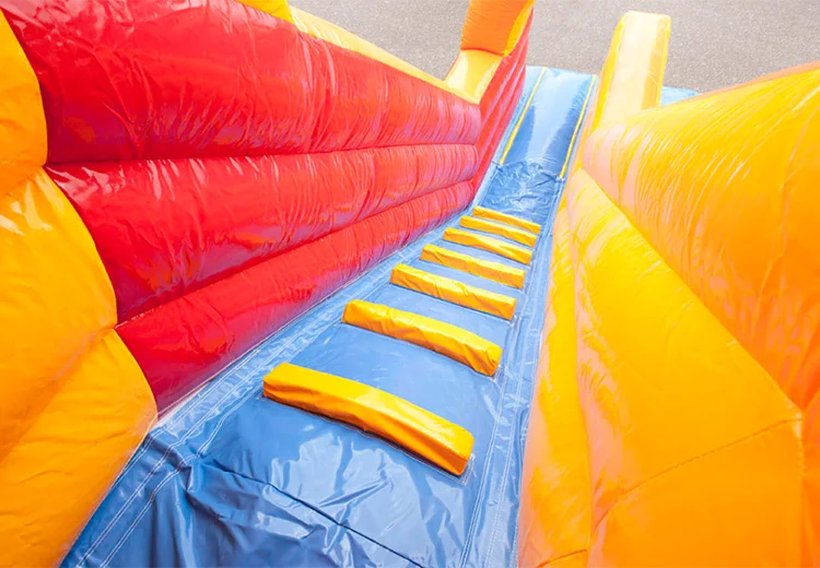 Inflatable dry circus clown slide for Adult and Children
