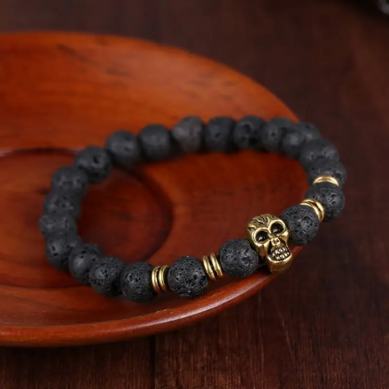 Gemstone cherry quartz beads bracelet pink quartz