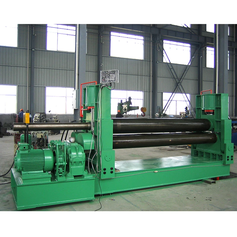 Compact 3 Roller Hydraulic Sheet Rolling Machine