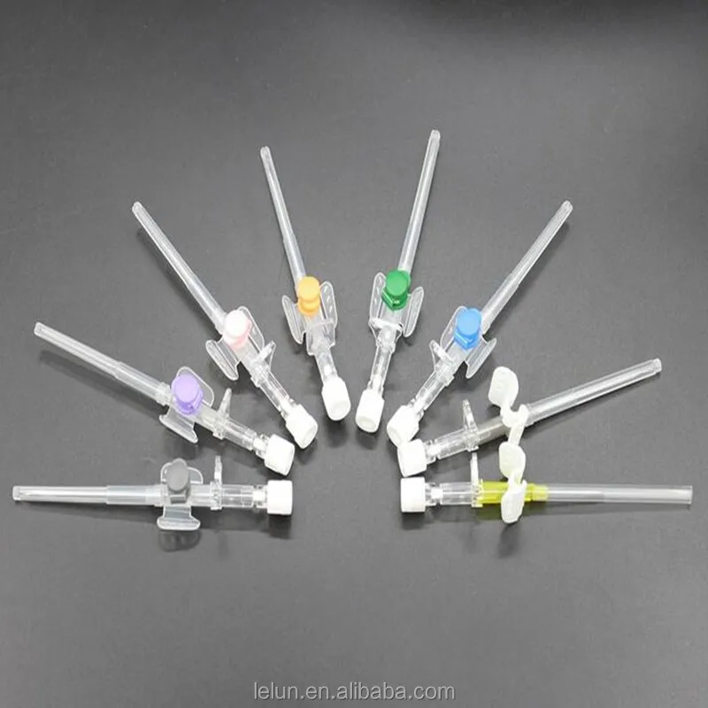  I.V.Cannula(CE ISO)18-22g iv катетер с крылом