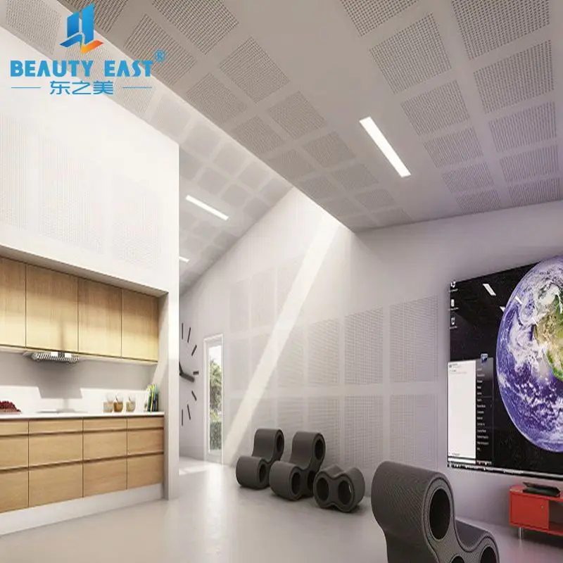 600x600mm Perforated Aluminum Metal Ceiling Tiles