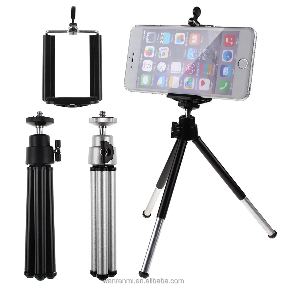 Camera photo accessories Tripod Lightweight aluminum Portable fold Desktop Mini Tripod