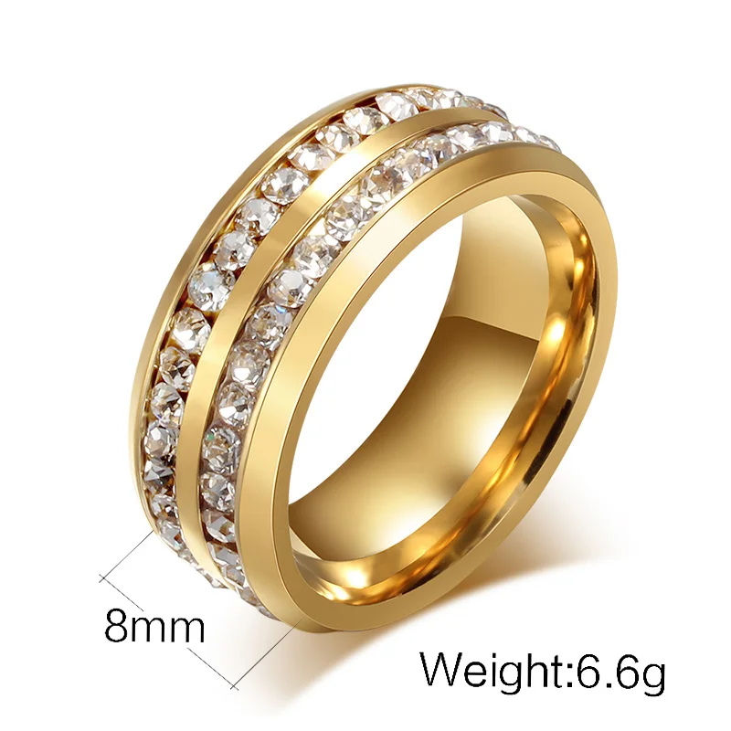 
Mens Wedding Bands Black Diamond Ring Jewelry Stainless Steel Fashion Rings 1-2 Days for Stock Order, 7-20 Days for Custom Order 