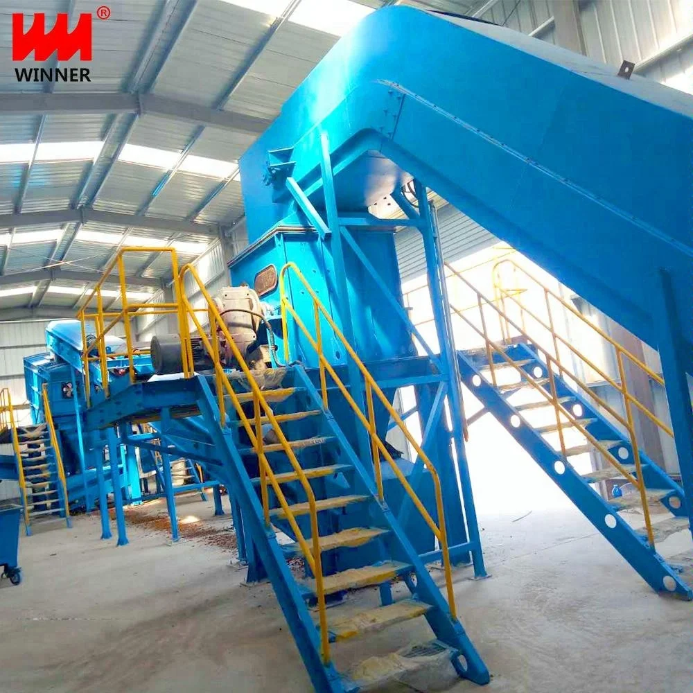 Муниципальные твердые отходы, автоматическая городская сортировочная установка