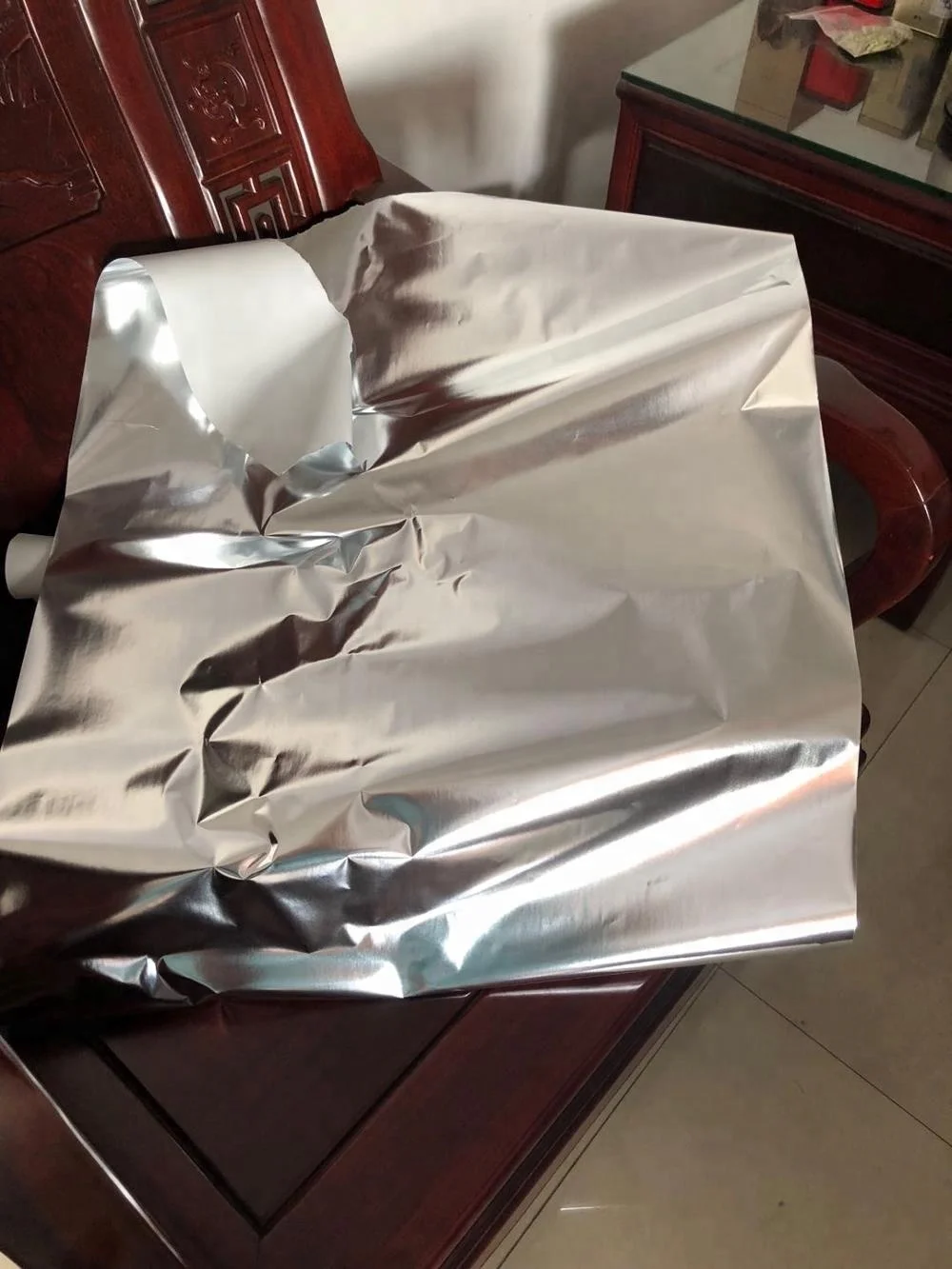 vacuum coating machine vacuum metallizing machine aluminum ZnS flexible packaging rainbow film of Yuedong Metallizer Co.,Ltd.