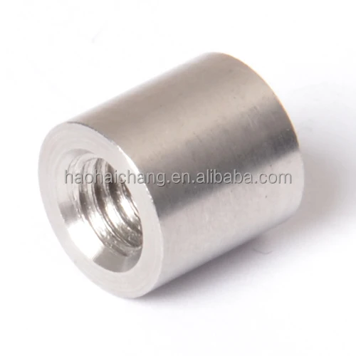 Custom metal stainless steel left hand thread flange bushing