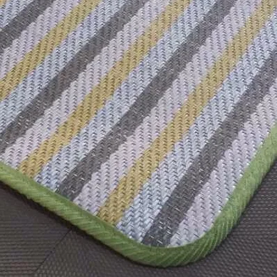Nice design folding picnic mat, camping mat, straw beach mat