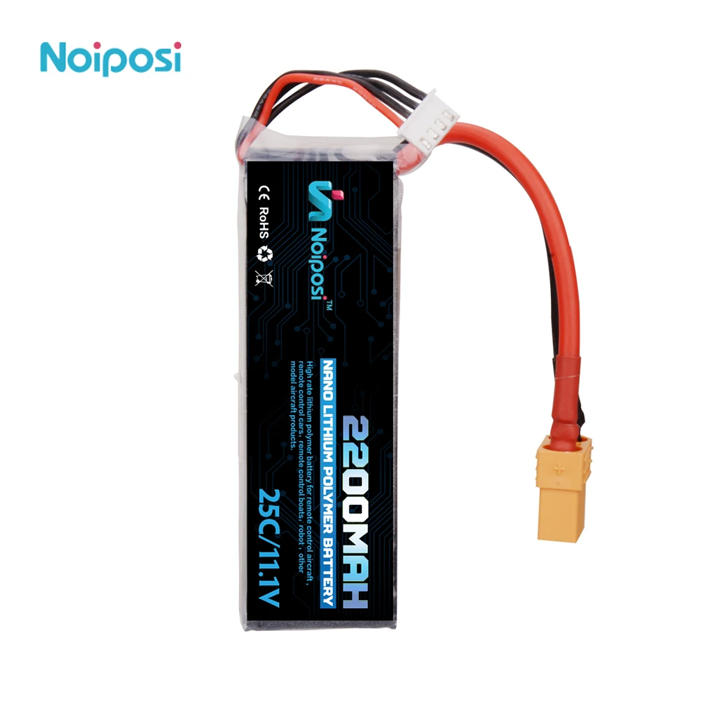 3S1P 25c 11.1v 2200mah Lipo Battery Pack for Rc Model Airplane