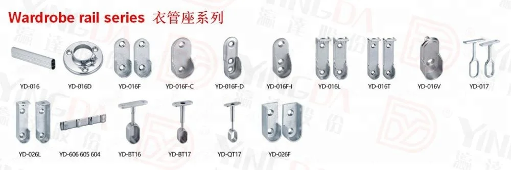 HOT SALE 6M Aluminum oval tube Pipe clothing wardrobe hanging rail factory