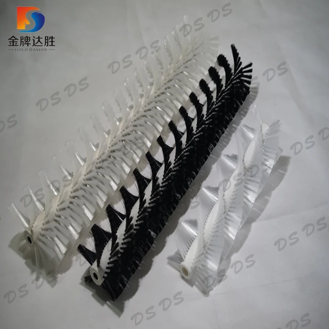 Фотогальваническая солнечная панель, очищающая спиральная роликовая щетка