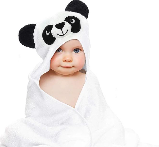 
2019 bamboo soft oem hooded baby towel 