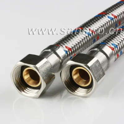 
stainless steel wire flexible knitted hose for water 