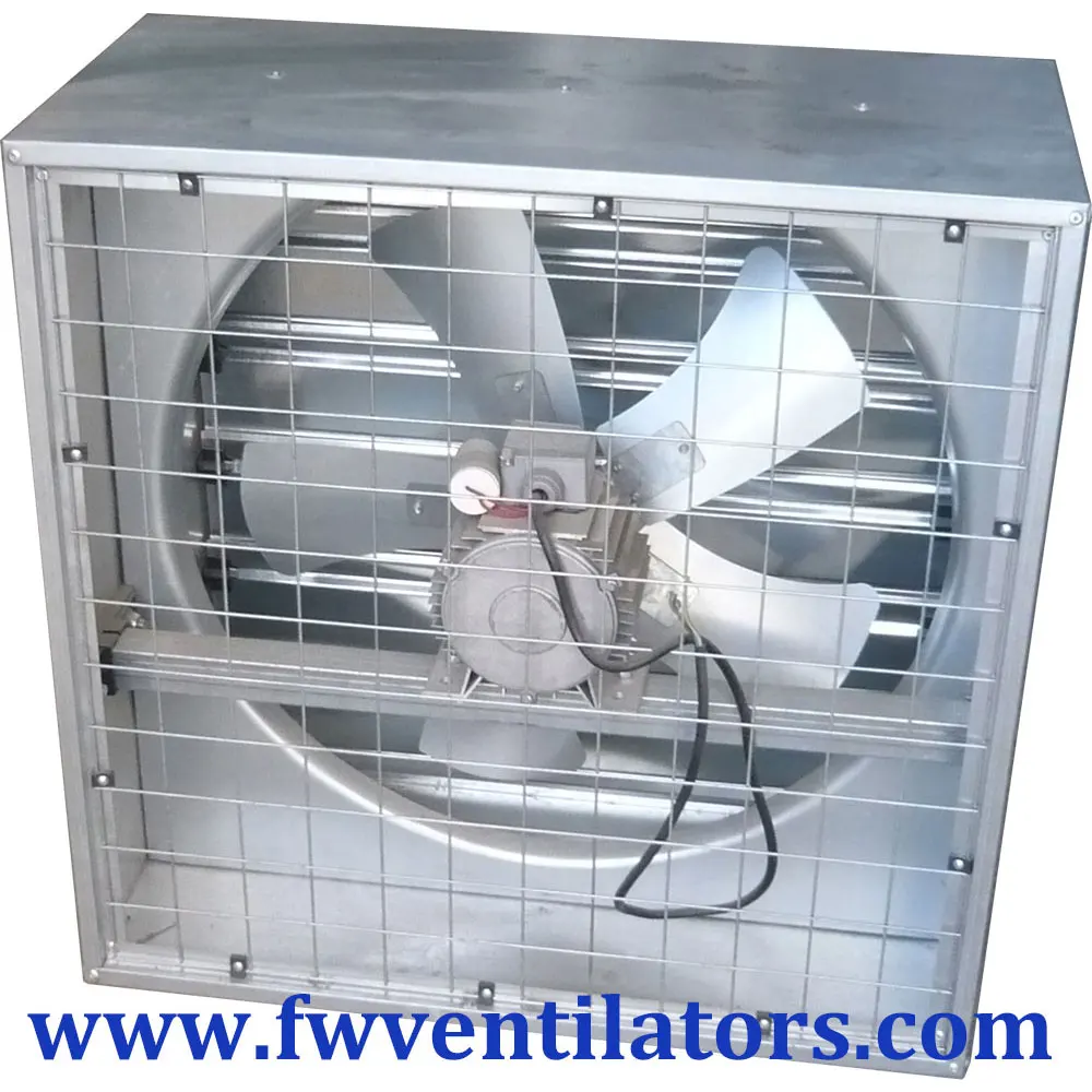 60000 cfm finished factory wall exhaust fan specifications
