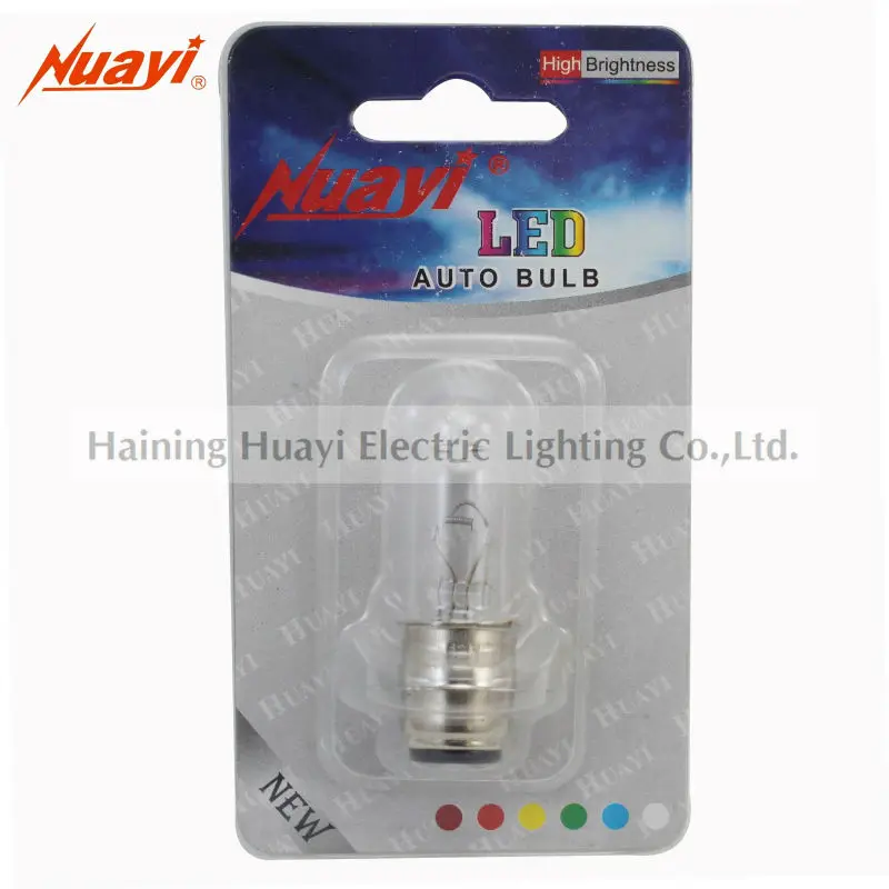 Фара для мотоциклов 12 в 35/35 Вт, лампа для двигателя Haogen P15D - 25 - 1