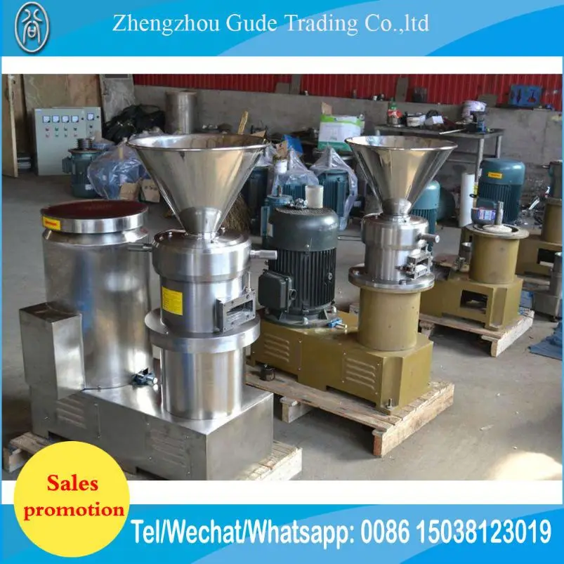 Cocoa/Peanut/Soybean/Sesame/Almond Milk Grinding Machine Soy Tahini Sauce Mill Machine